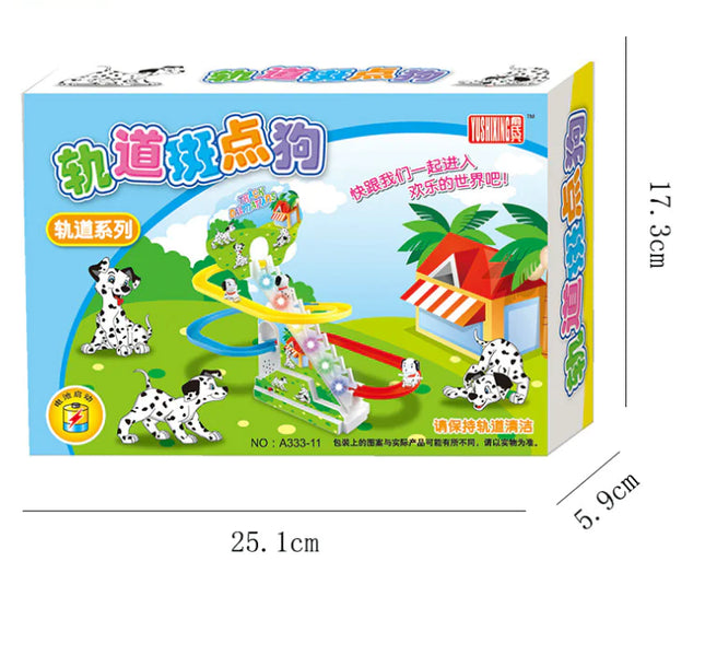 Dalmatians Slide Toy with Climbing Track for Cars