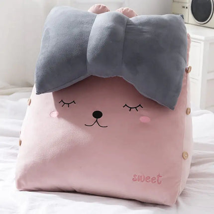 Dinosaur Plush Sofa Bed with Head Cushion Pillow